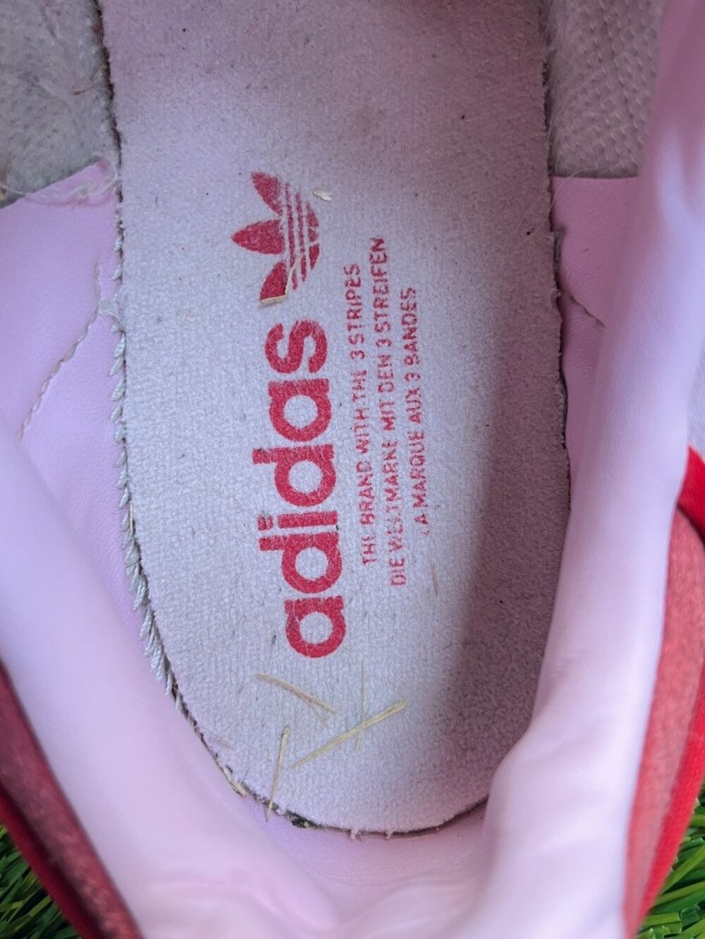 Adidas Sambae Womens Size 7.5 Clear Pink Athletic Skateboard Shoes Sneakers - Picture 8 of 10